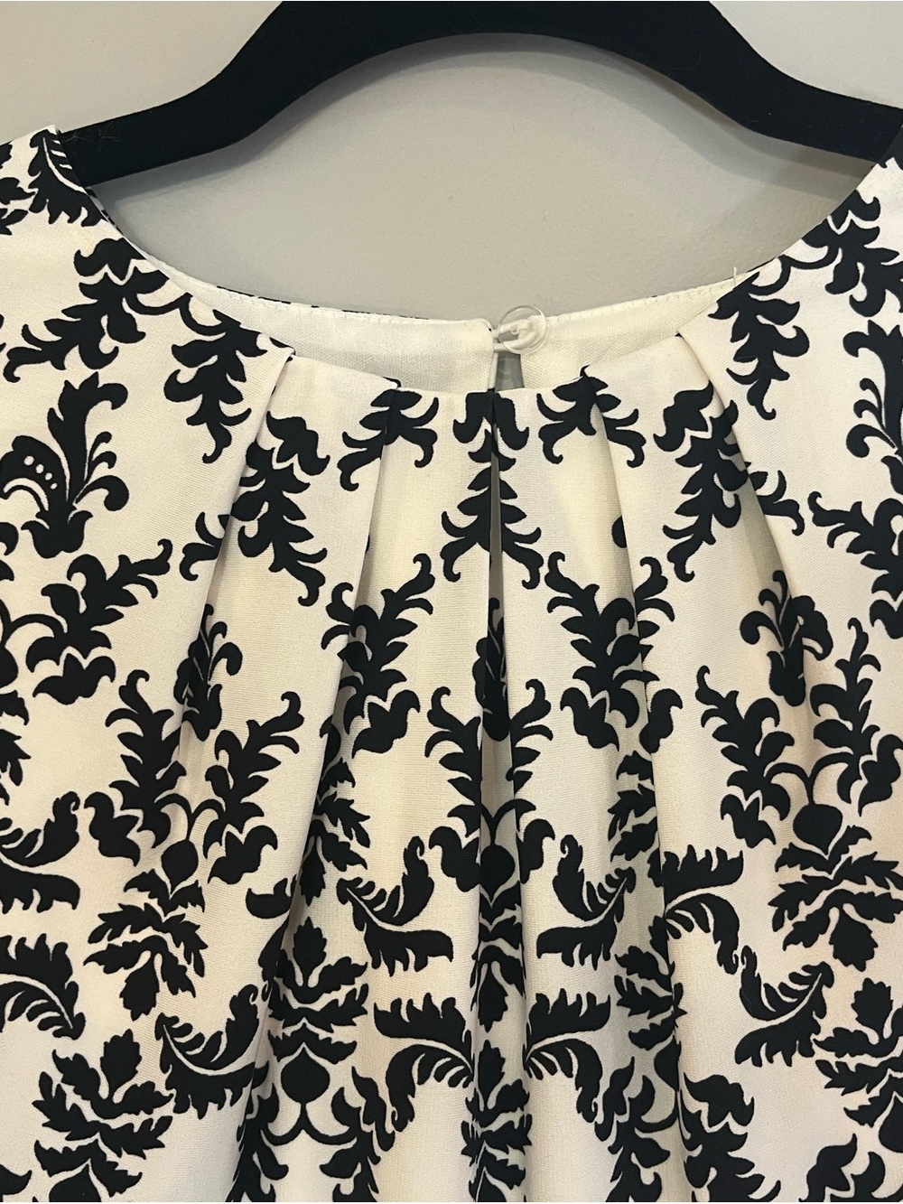 London Times White and Blue Printed Sleeveless Maxi Dress - Picture 3 of 8